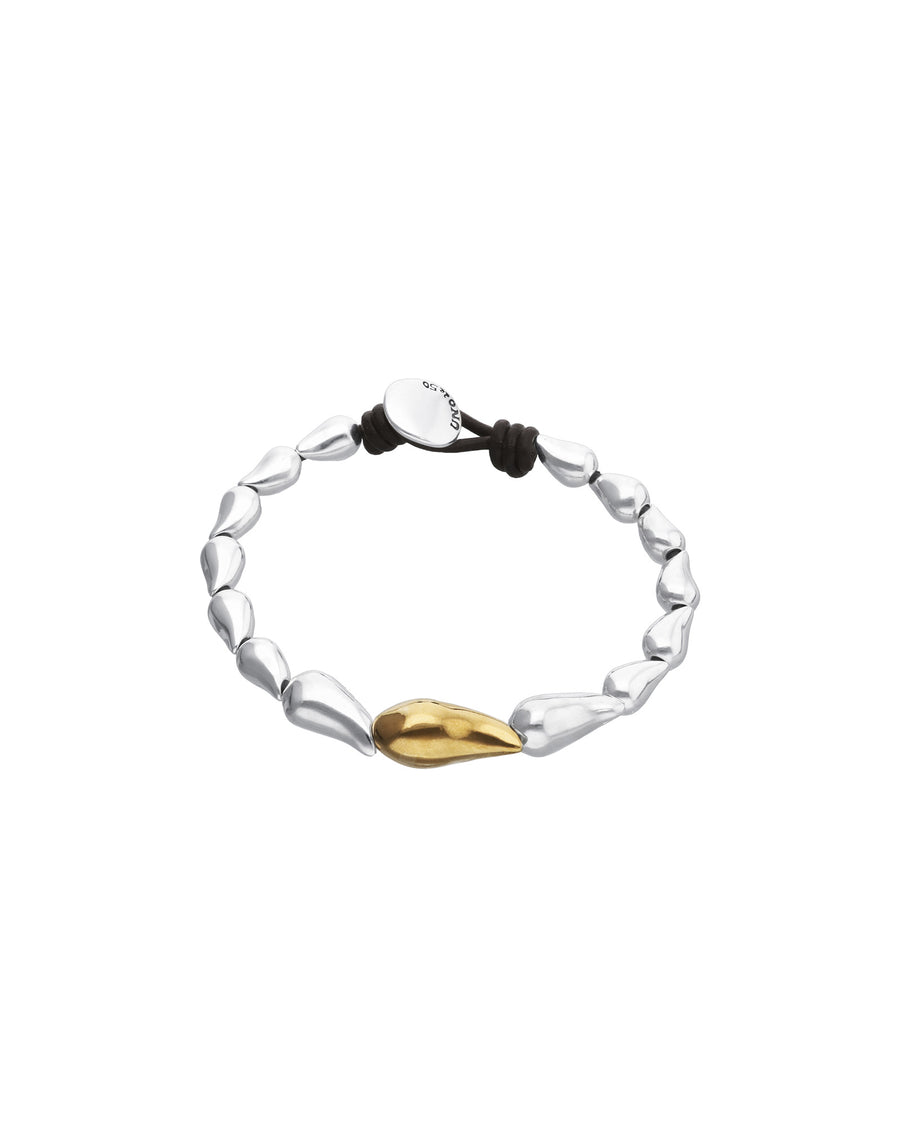 UNOde50 Medelux Gold & Silver Plated Bracelet PUL2663OROMTL