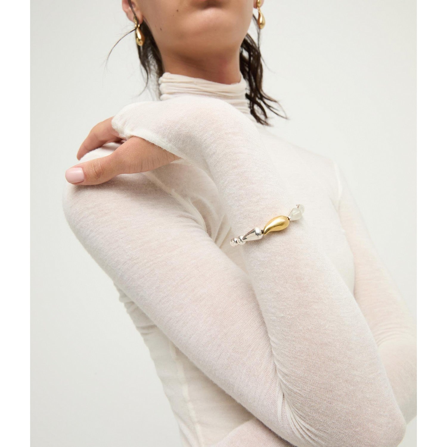 UNOde50 Medelux Gold & Silver Plated Bracelet PUL2663OROMTL