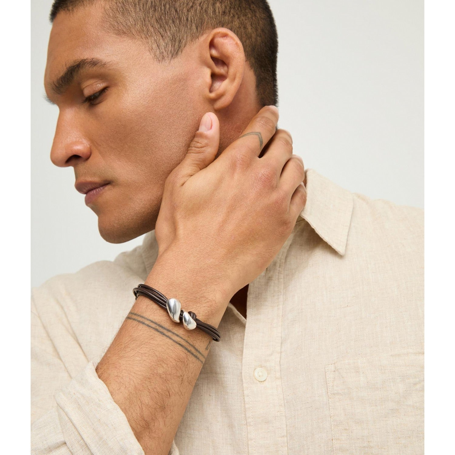 UNOde50 Essentia Silver Plated Bracelet PUL2667MARMTL