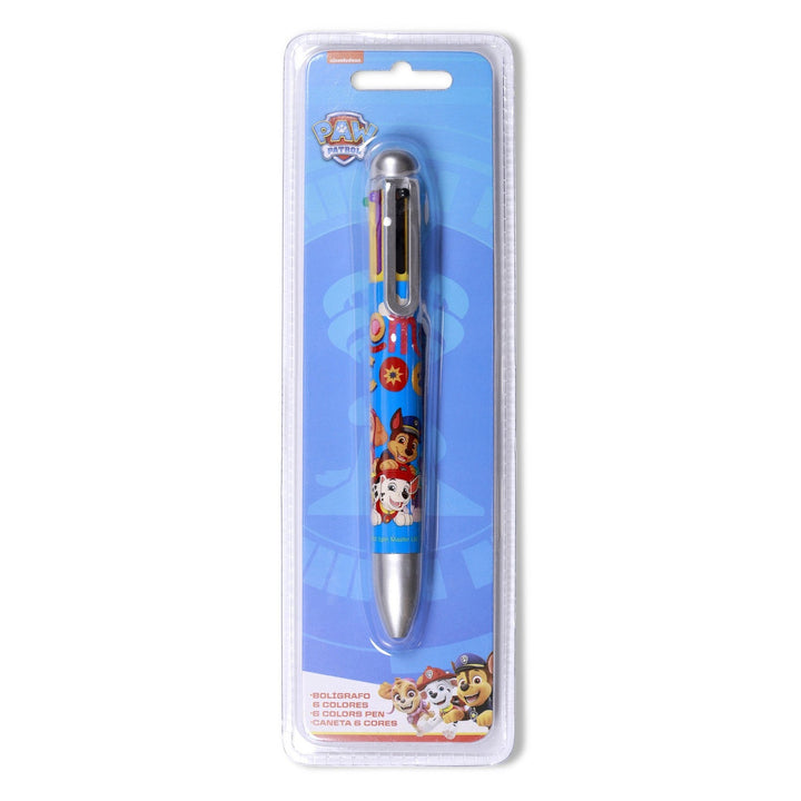 Pre School 6 Colour Paw Patrol Blue Pen PW19818