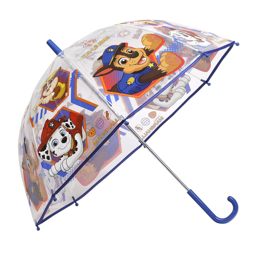 Pre School Transparent Bell Umbrella 19" Manual Paw Patrol PW19921