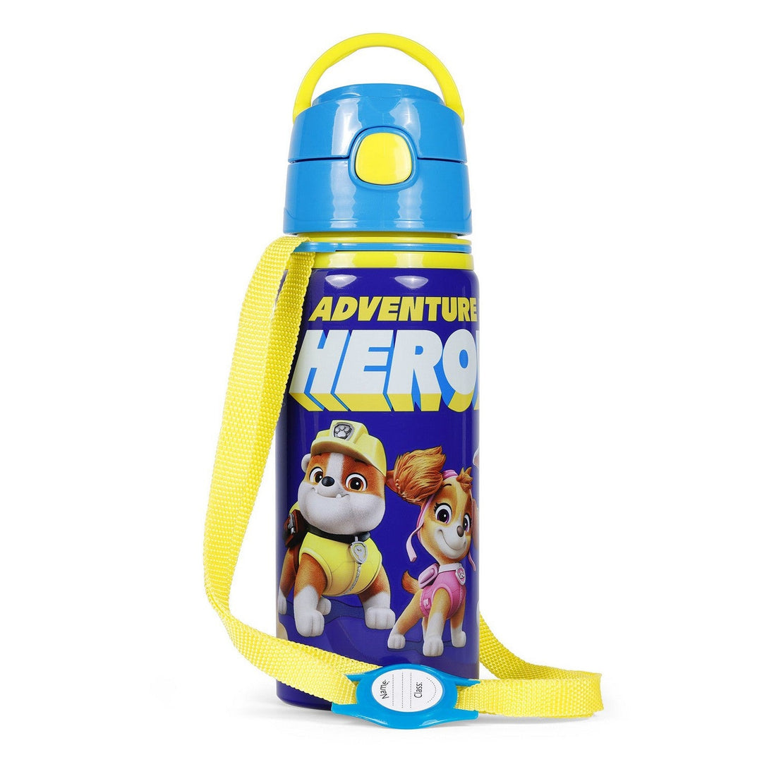 Pre School Paw Patrol Aluminum Leak Proof Water Bottle 600Ml Turquoise PW19994