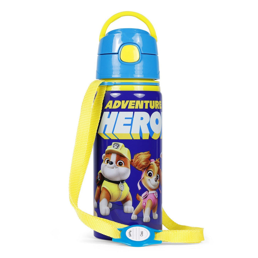 Pre School Paw Patrol Aluminum Leak Proof Water Bottle 600Ml Turquoise PW19994