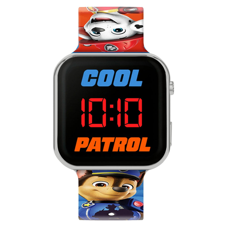 Pre School Paw Patrol Led Red Watch PW20003