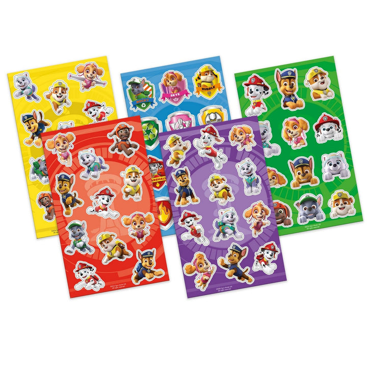 Pre School 5 Pcs Stickers Paw Patrol Orange Set PW20007
