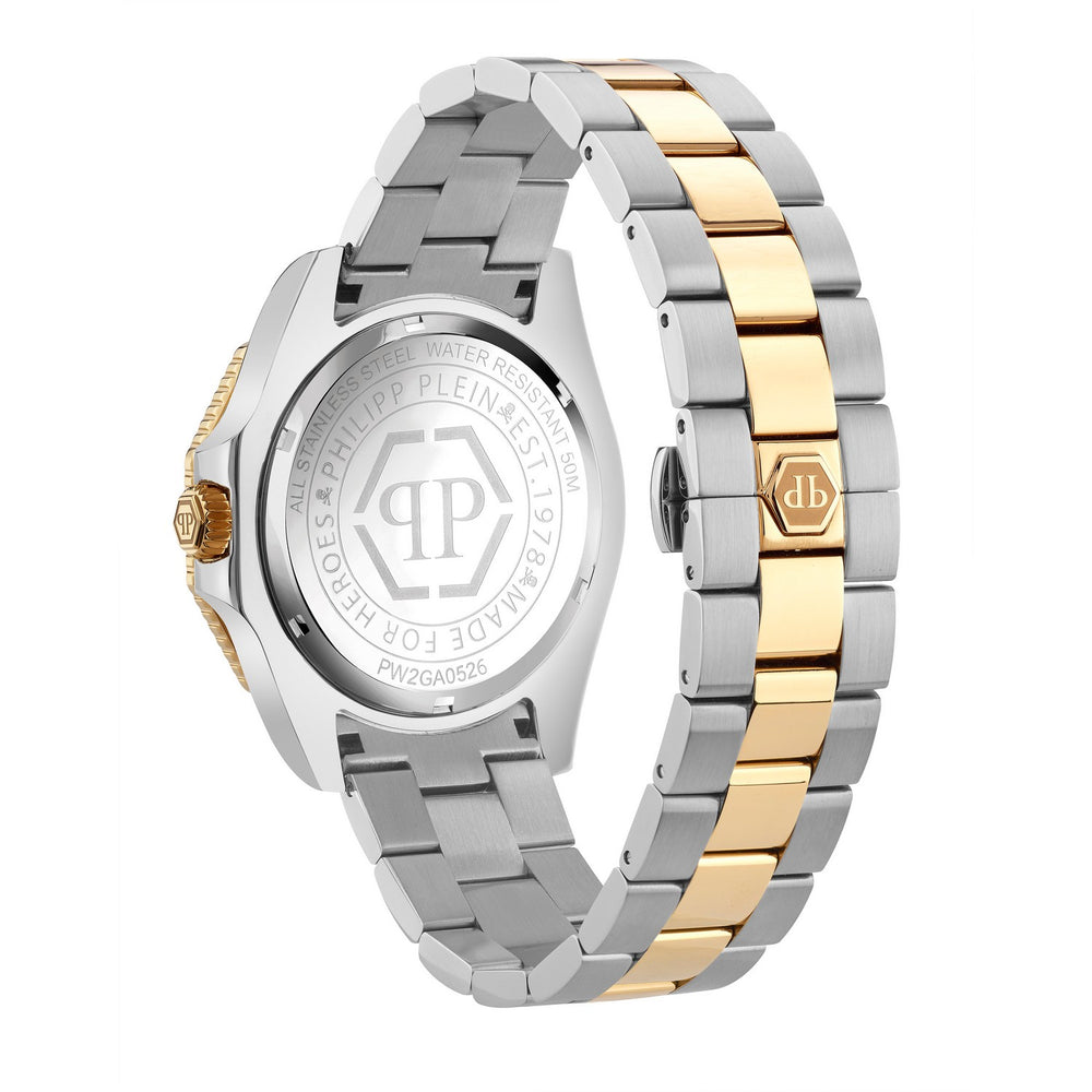 Philipp Plein Men’s Aquastorm 44 mm Green Dial Bracelet Watch PW2GA0526