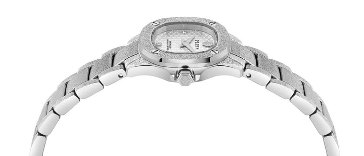 Philipp Plein Women’s The $pectre Lady Mini 23 mm Silver Dial Crystal Watch PW5FA0125