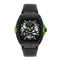 Philipp Plein Men’s The $keleton 2.0 44 mm Black Dial Leather Strap Watch PWJFA1426