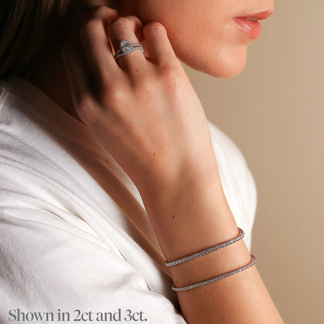 Penelope | 9ct Yellow Gold 3ct tw Lab Grown Diamond Bracelet