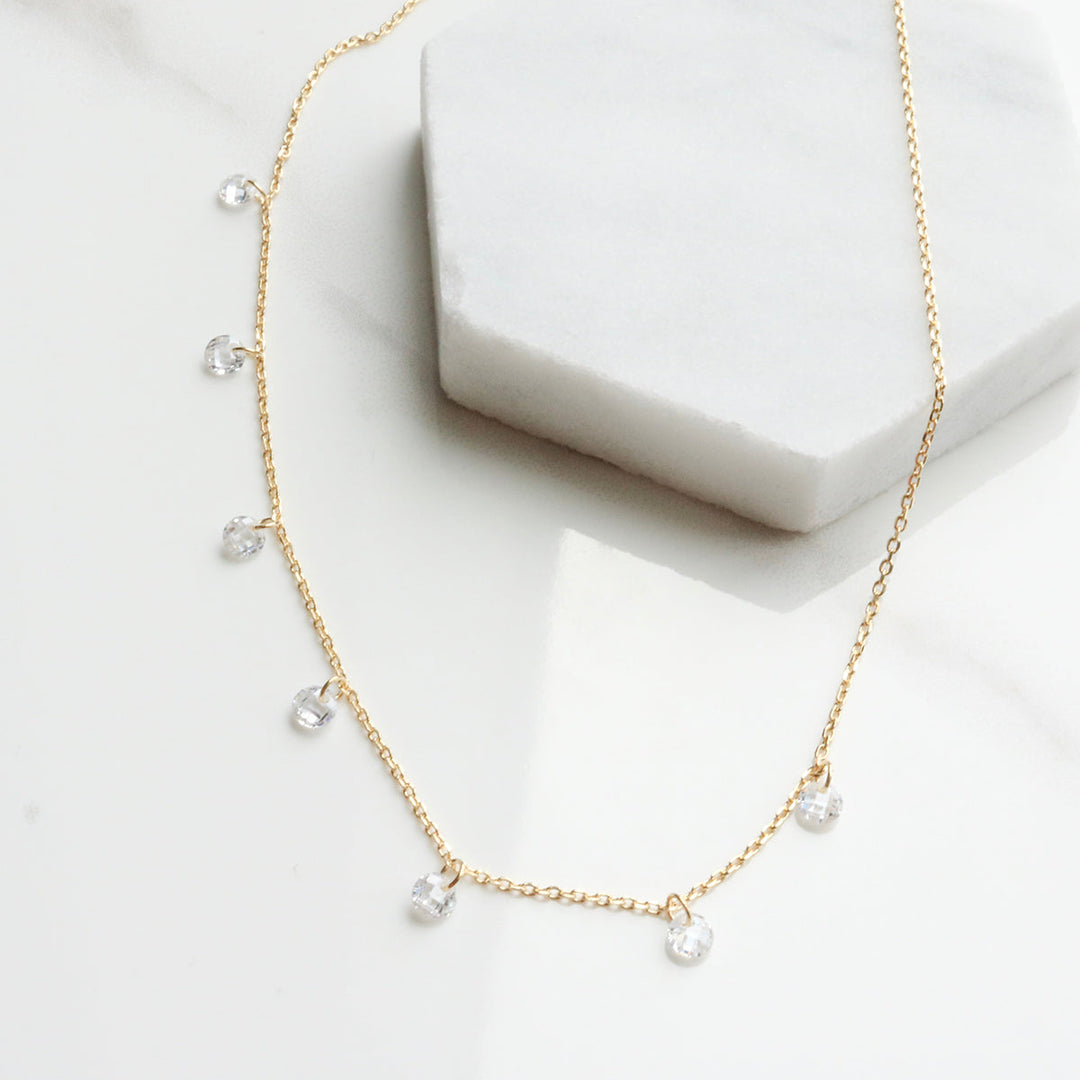 Seven drops necklace-2