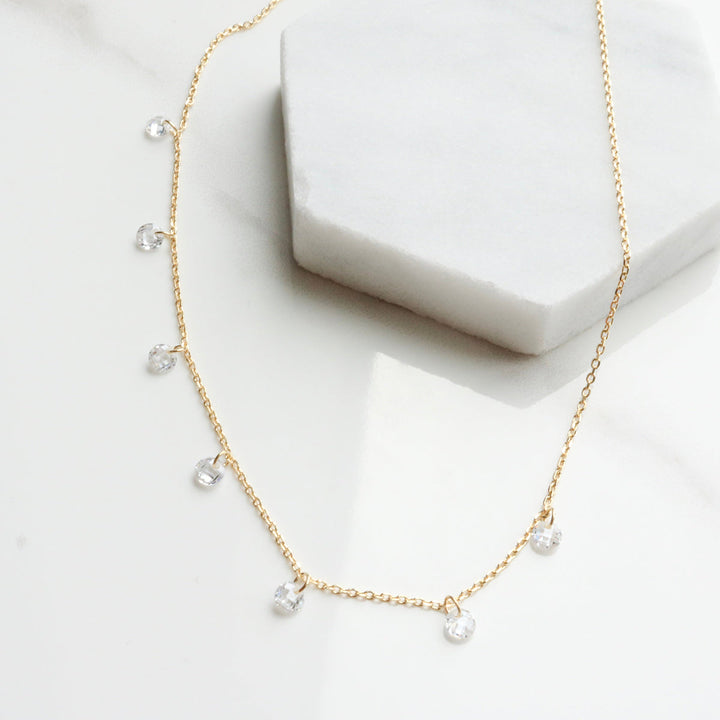 Seven drops necklace-2