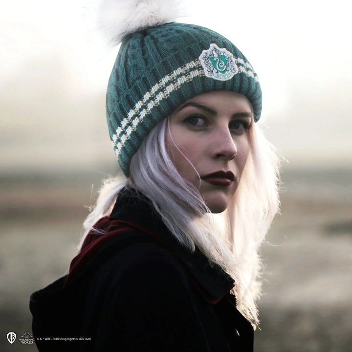 Harry Potter Pompom Beanie Slytherin CR1332
