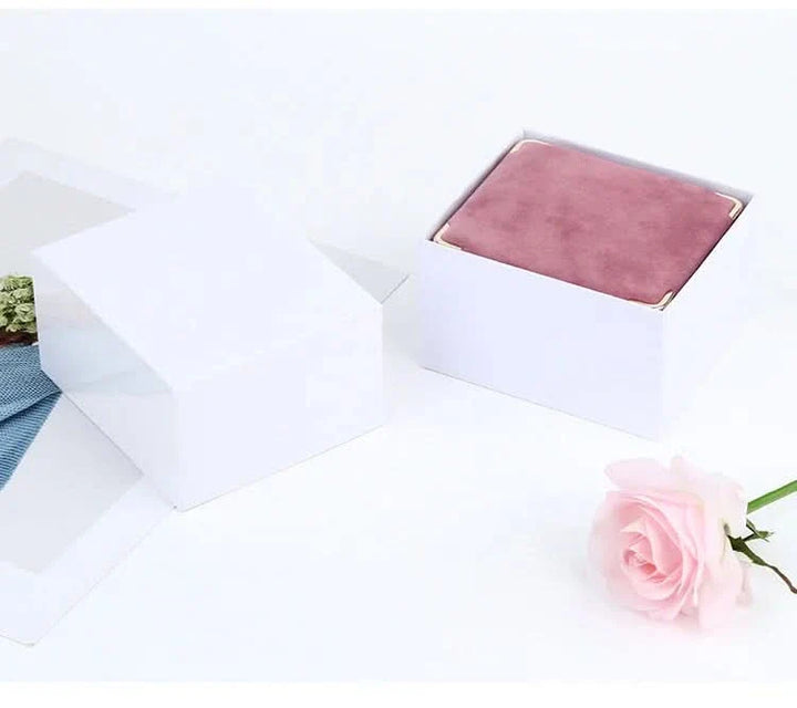 Portable Velvet Jewellery Box