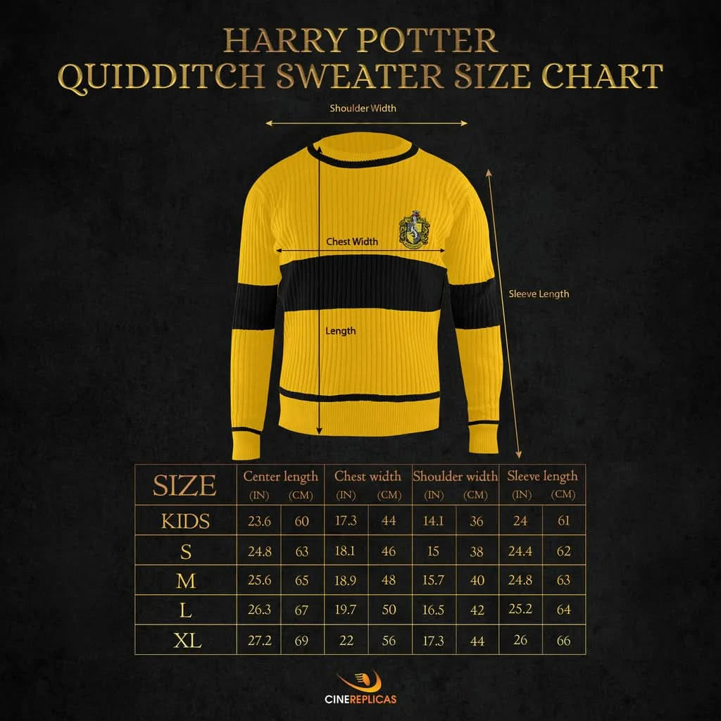 Hufflepuff Quidditch Sweater CR1524
