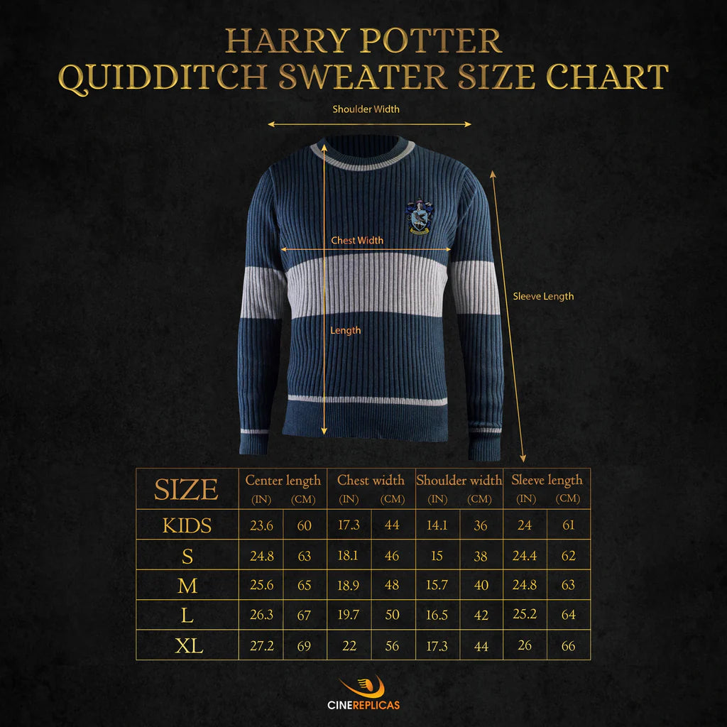 Harry Potter Sweater Quidditch Ravenclaw CR1523