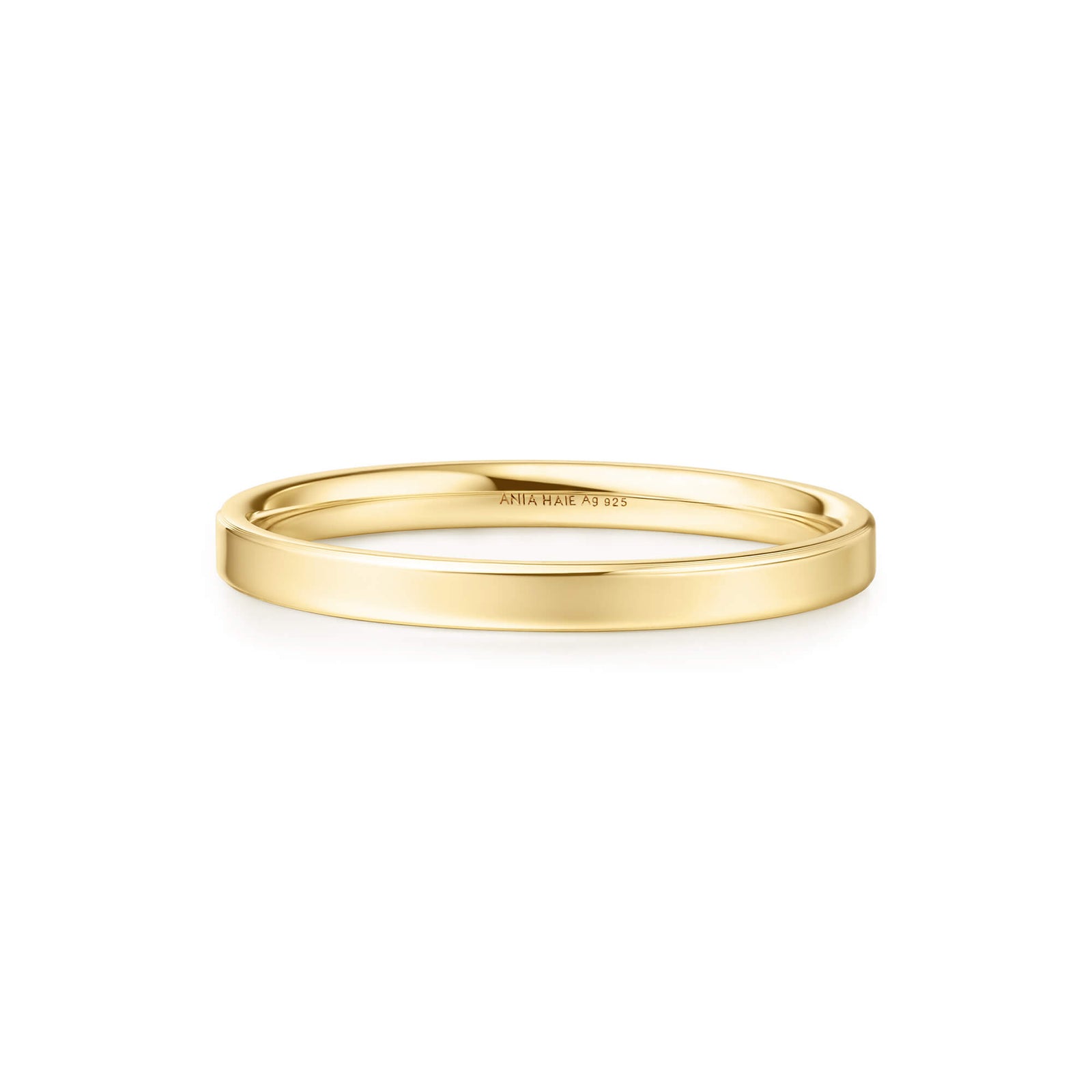 Gold 2mm Smooth Band R064-02G