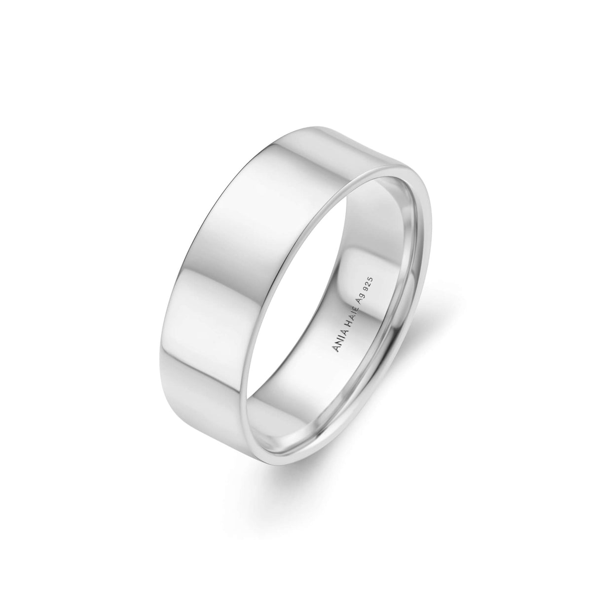 Silver 6mm Smooth Band R064-04H