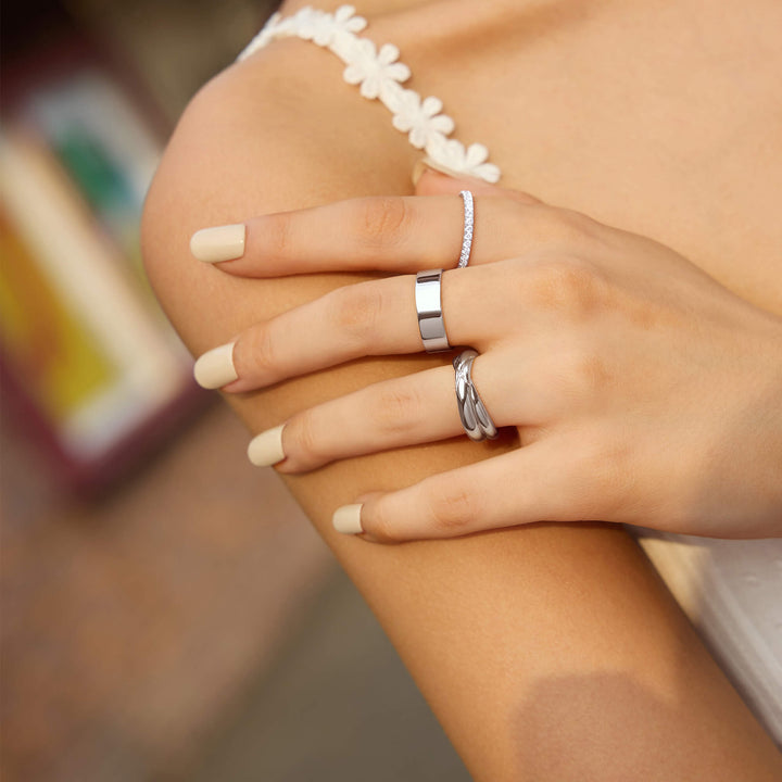 Silver 6mm Smooth Band R064-04H
