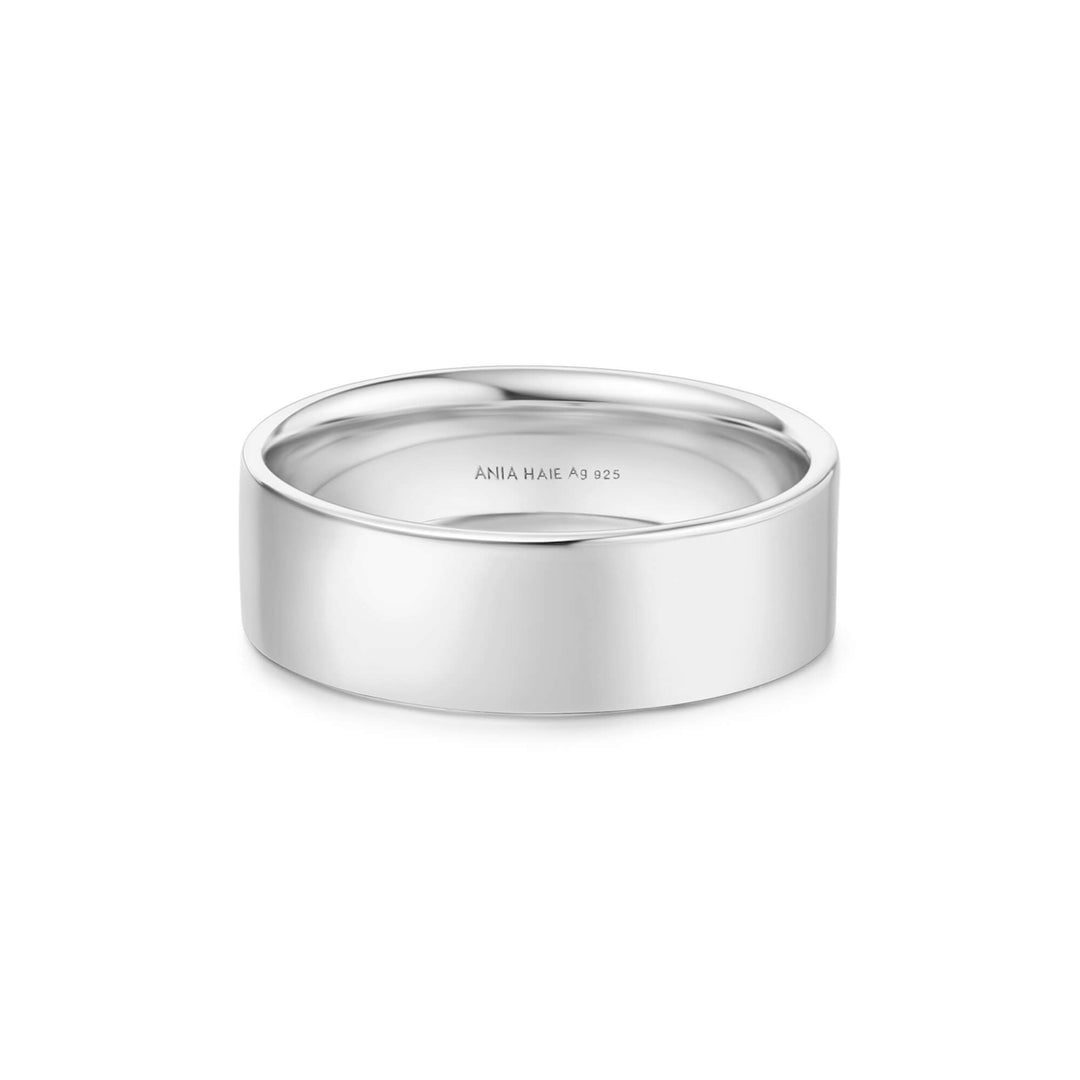 Silver 6mm Smooth Band R064-04H