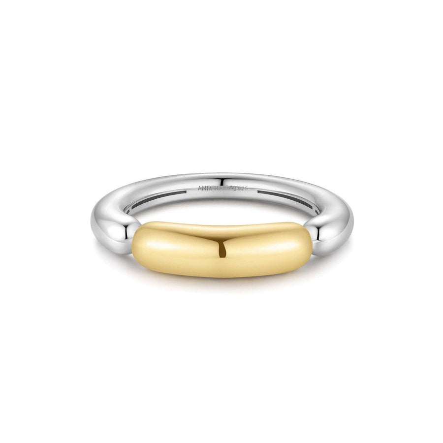 Two-Tone Segmented Puffy Ring R069-04T