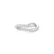 Ania Haie Fairy Dust Silver Spiral Pave Adjustable Ring R079-01H
