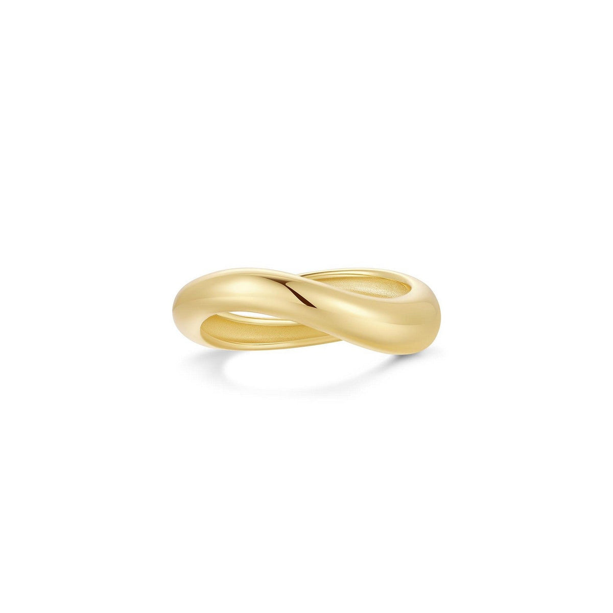 Ania Haie Fairy Dust Gold Spiral Adjustable Ring R079-02G