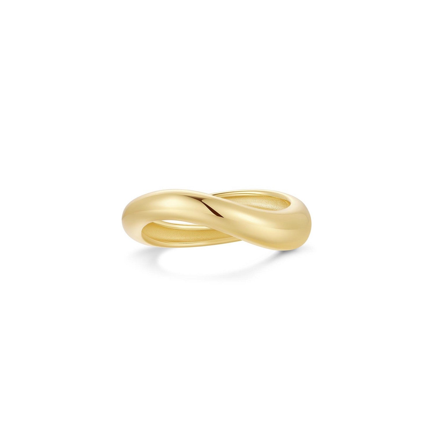 Ania Haie Fairy Dust Gold Spiral Adjustable Ring R079-02G