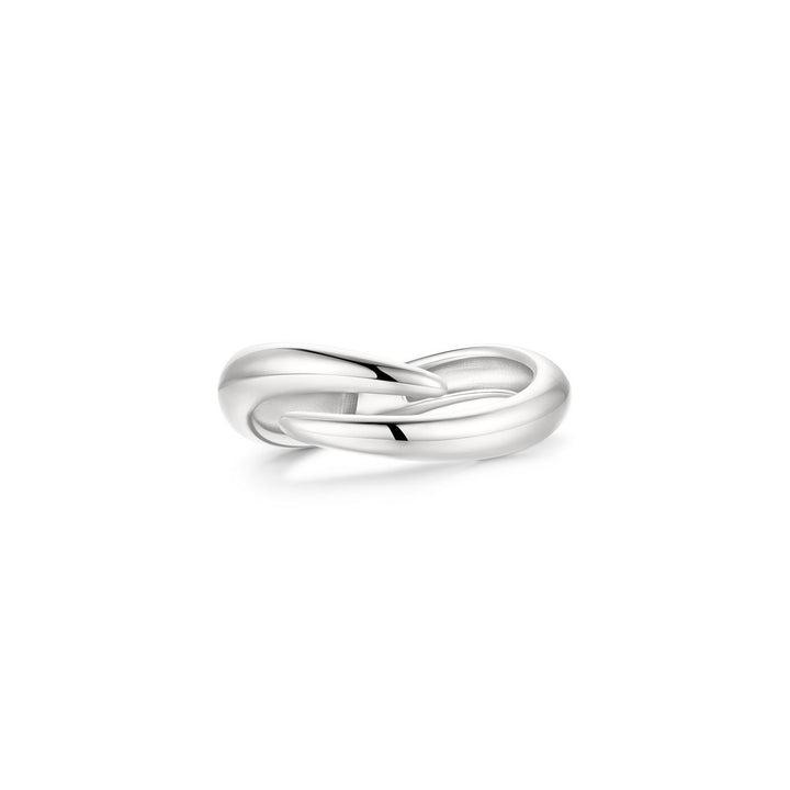 Ania Haie Fairy Dust Silver Spiral Adjustable Ring R079-02H