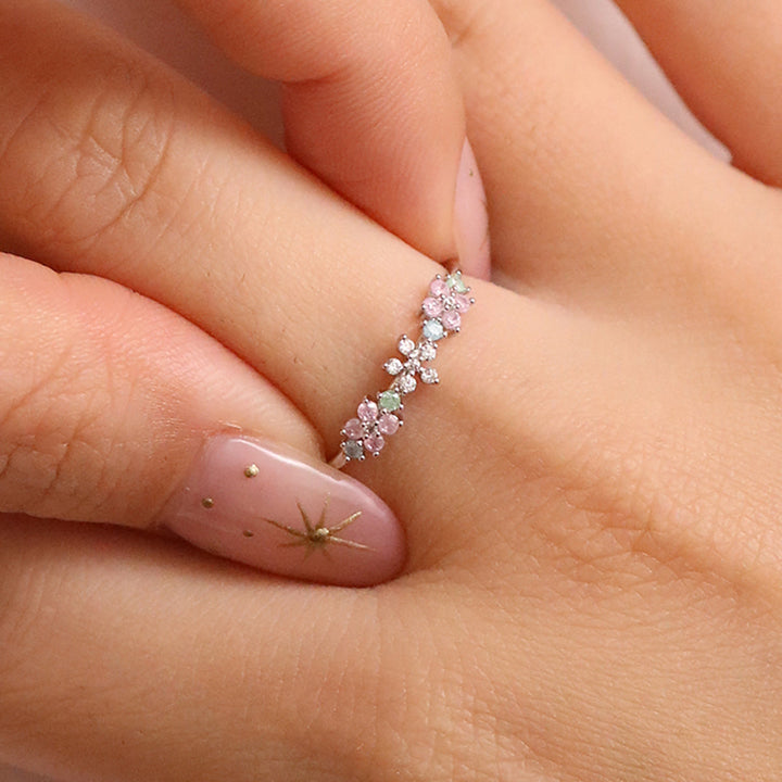 Pastel Petal Ring-3
