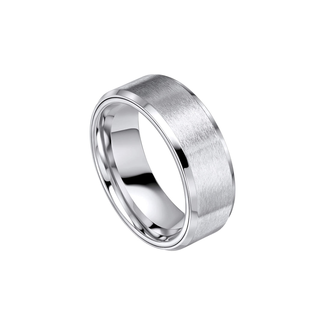 Plain Stainless Steel Spinner Ring R3932