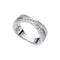Diamonfire Clear Cubic Zirconia Modern Cushion Cut Ring R4001