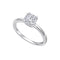 Diamonfire Clear Cubic Zirconia Minimal Oval Cut Ring R4006