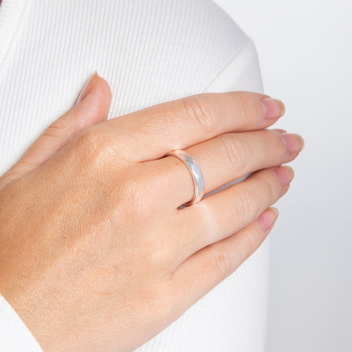 Beginnings Sterling Silver Ring R4013