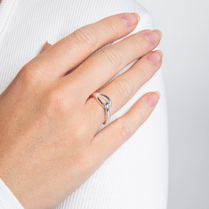 Beginnings Sterling Silver Ring R4021