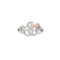 Disney Mickey & Minnie Sterling Silver 925 Tt Plt And Mouse Cz Ring R901384TZWL-9.PH