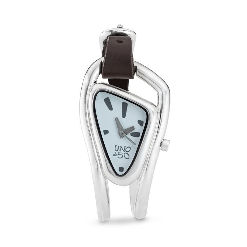 Din Don Silver Metal Watch REL0132BLNMAR0U