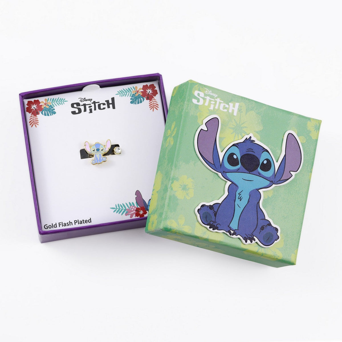 Disney Brass Yg Plt Stitch Bypass Yellow Ring RF00393YRWL.PH