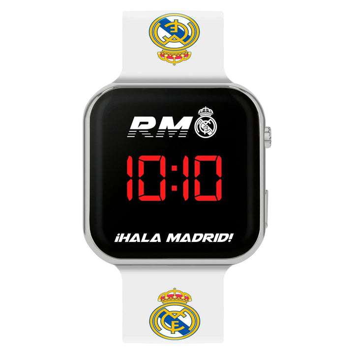 Football Official Real Madrid Fc Printed Strap Led Watch RM00016