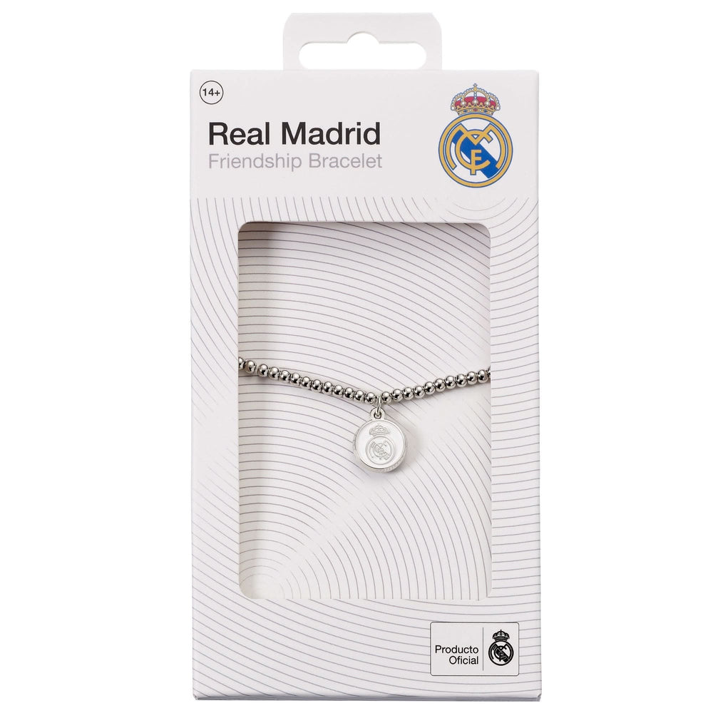 Real Madrid Silver Disc Ball Bead Bracelet RMBB0009