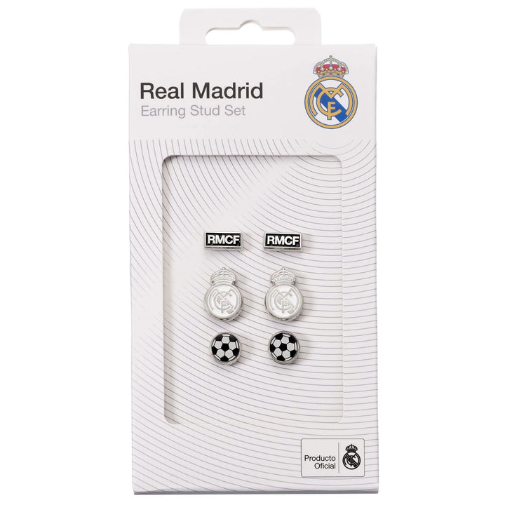 Real Madrid Set of 3 Stud Earrings RMES0007