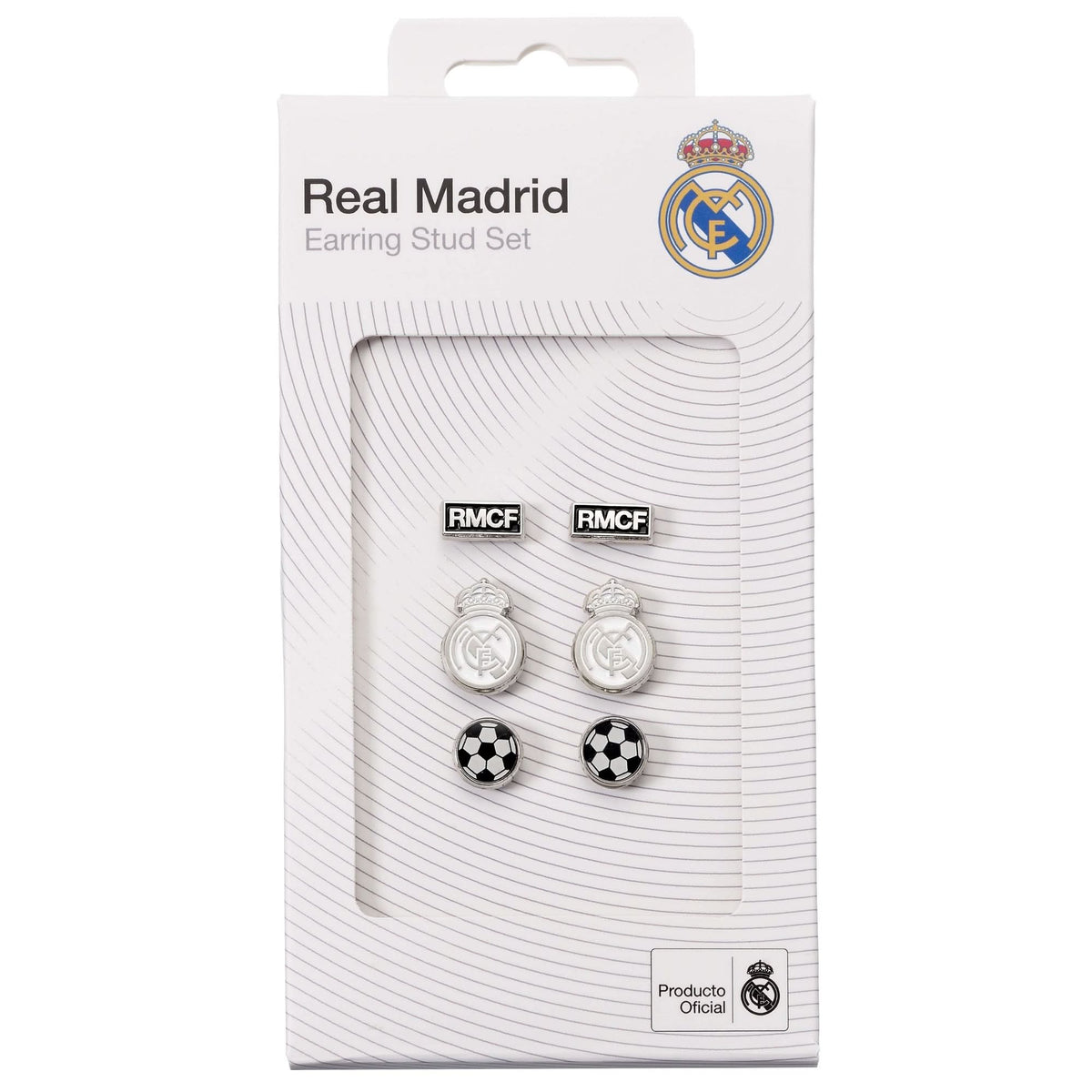 Real Madrid Set of 3 Stud Earrings RMES0007
