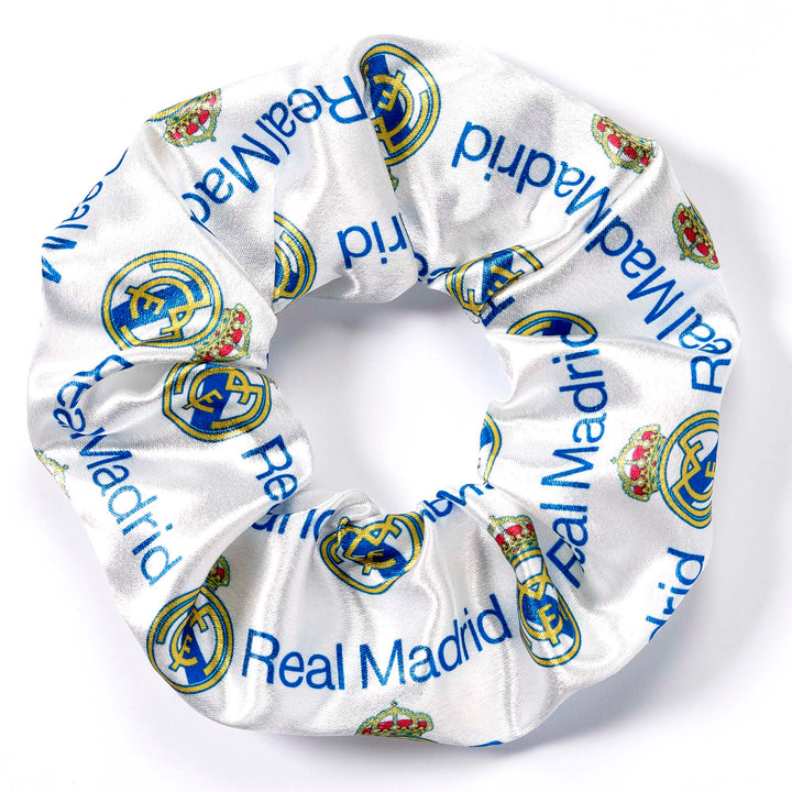 Real Madrid Navy Yellow Logo Hair Scrunchie RMHS0013