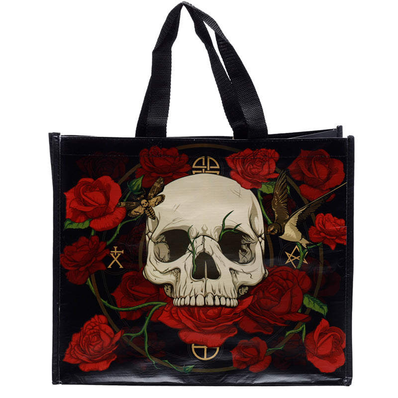 Skulls & Roses RPET Reusable Shopping Bag RPBAG16
