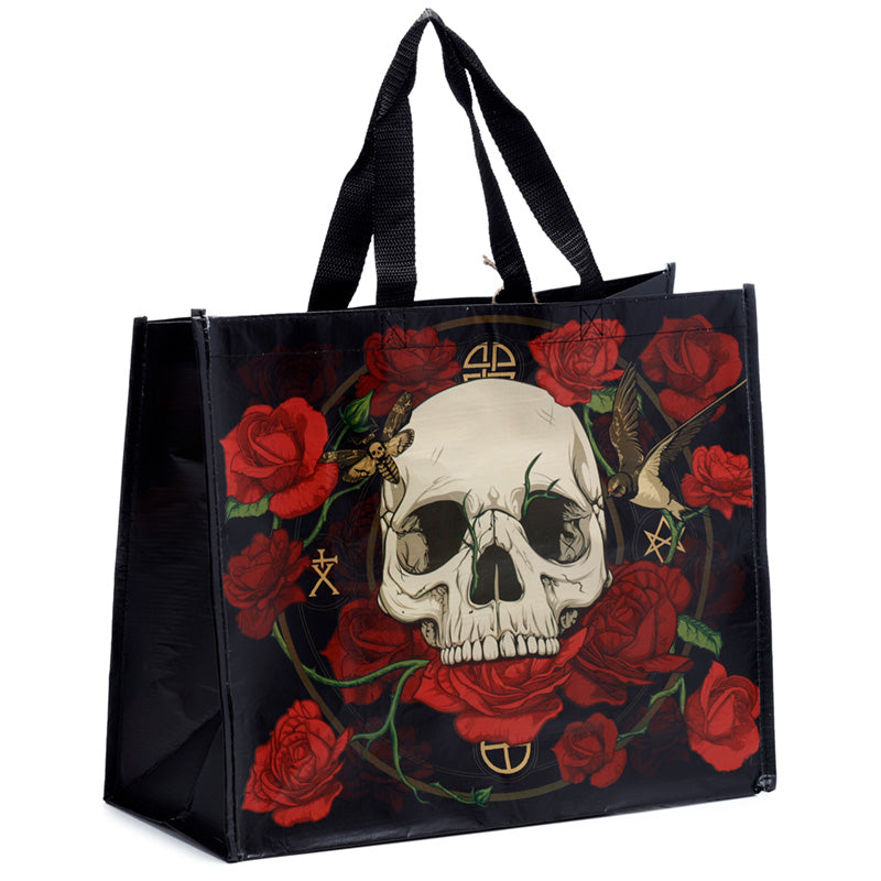 Skulls & Roses RPET Reusable Shopping Bag RPBAG16