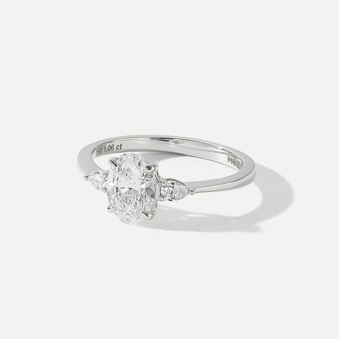 Rebecca | 18ct White Gold 1ct tw Lab Grown Diamond Engagement Ring