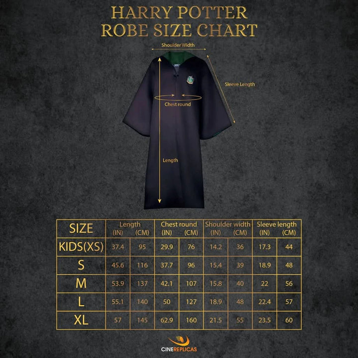 Harry Potter Kids Slytherin Robe CR1202KIDS