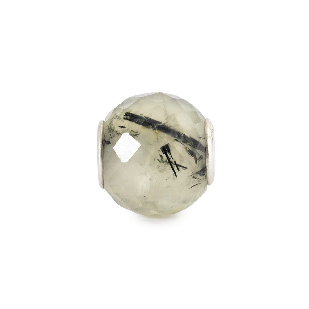Trollbeads Round Prehnite Facet Bead TSTBE-00048