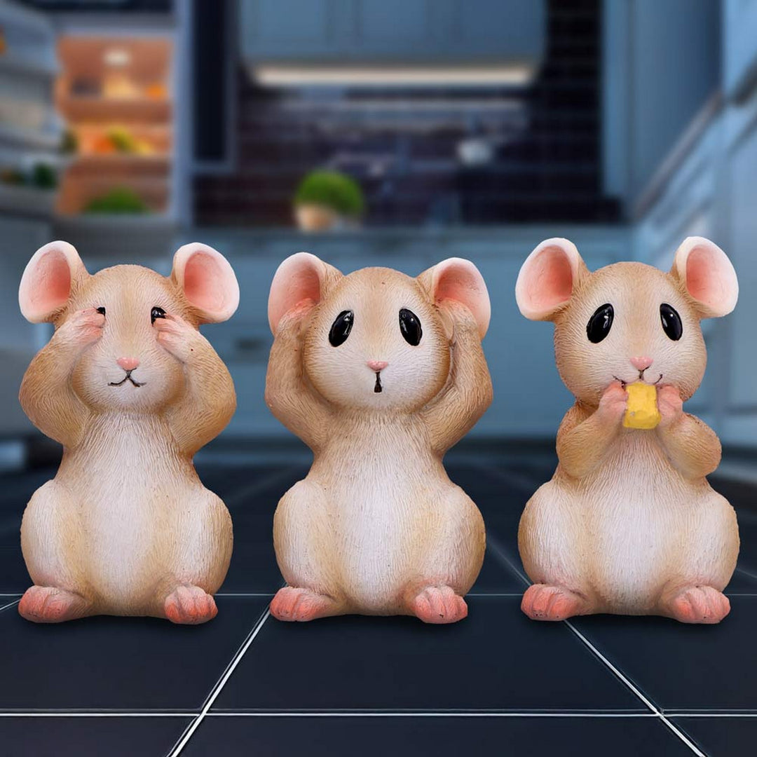 Three Wise Mice 9cm S7233C25