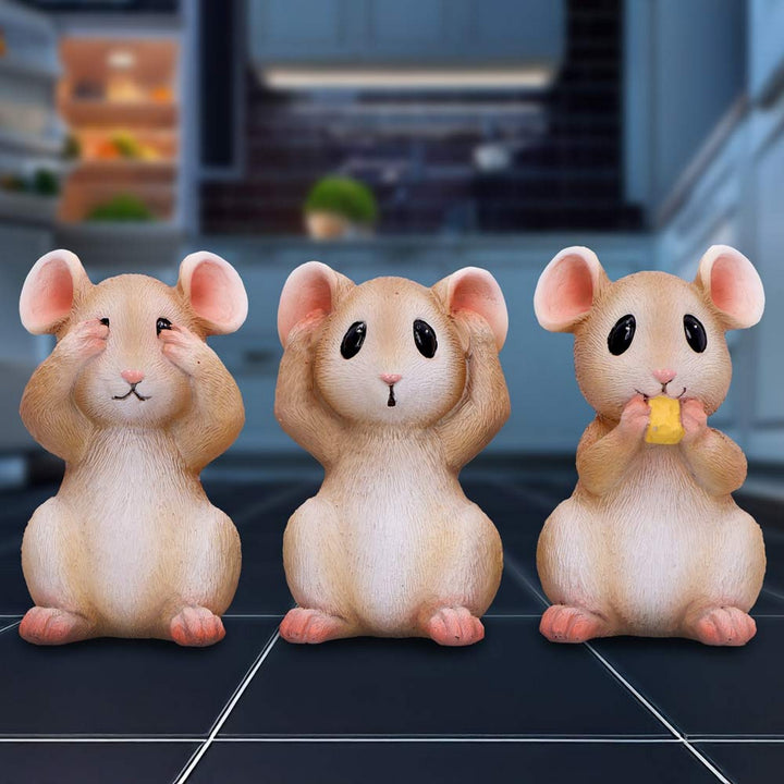 Three Wise Mice 9cm S7233C25