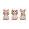 Three Wise Mice 9cm S7233C25